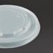 Tapas biodegradables para contenedores de sopa Vegware
