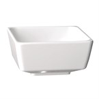 Bol cuadrado APS Float blanco 190mm