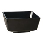 Bol cuadrado APS Float negro 190mm