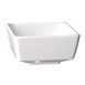 Bol cuadrado APS Float blanco 250mm