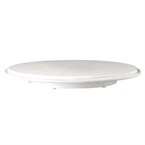 Bandeja de tartas APS Pure melamina blanca