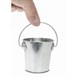 Cubo redondo de acero galvanizado Olympia 70mm