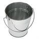 Cubo redondo de acero galvanizado Olympia 130mm