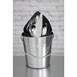 Cubo redondo de acero galvanizado Olympia 130mm