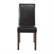 Sillas de comedor Bolero símil cuero negro
