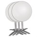 Base de mesa abatible Bolero aluminio