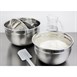Bol mezclador acero inoxidable con base de silicona 3L Vogue
