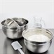 Bol mezclador acero inoxidable con base de silicona 3L Vogue