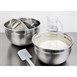 Bol mezclador acero inoxidable con base de silicona 5L Vogue