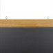 Pizarra de pared de marco de madera 600x 800mm Olympia