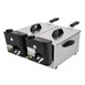 Freidora doble para sobremesa de uso no intensivo Caterlite 2x 3,5L