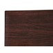 Tablero de mesa cuadrado Bolero 60cm marrón oscuro