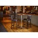 Tablero de mesa cuadrado Bolero 60cm marrón oscuro