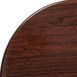 Tablero de mesa redondo Bolero 60cm marrón oscuro