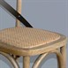 Taburetes altos con respaldo para barra Bolero madera