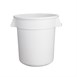 Contenedor redondo Vogue blanco