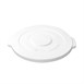 Tapa para contenedor redondo Vogue blanco