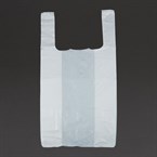 Bolsas de plástico blancas