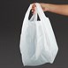 Bolsas de plástico blancas