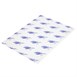 Papel hamburguesas azul