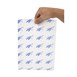 Papel hamburguesas azul