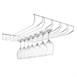Rack para copas Olympia de hierro cromado