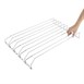 Rack para copas Olympia de hierro cromado