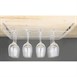 Rack para copas Olympia de hierro cromado