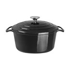 Cazuela de hierro Vogue negra 4L
