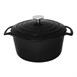 Cazuela de hierro Vogue negra 4L