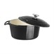 Cazuela de hierro Vogue negra 4L
