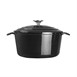 Cazuela de hierro Vogue negra 4L