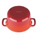 Cazuela de hierro Vogue roja 4L