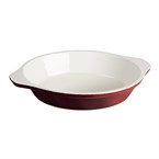Fuente de hierro redonda para gratinar Vogue 400ml rojo
