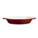 Fuente de hierro redonda para gratinar Vogue 400ml rojo