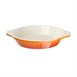 Fuente de hierro redonda para gratinar Vogue 400ml naranja