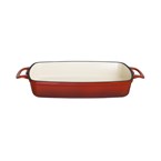 Fuente de hierro rectangular Vogue roja 2,8L