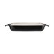 Fuente de hierro rectangular Vogue negra 1,8L