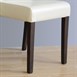 Sillas de comedor Bolero símil cuero cremas