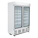 Vitrina congeladora Polar Serie G dos puertas panel iluminación exterior