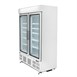 Vitrina congeladora Polar Serie G dos puertas panel iluminación exterior
