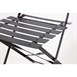 Sillas bistro para terraza Bolero acero negras