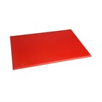 Tabla de cortar Hygiplas de alta densidad roja