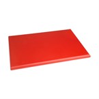 Tabla de cortar extra grande Hygiplas alta densidad roja