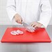 Tabla de cortar extra grande Hygiplas alta densidad roja