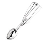 Porcionador ovalado de acero inox Vogue tamaño 30