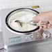 Porcionador ovalado de acero inox Vogue tamaño 30