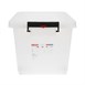 Caja de almacenamiento móvil con tapa Araven 50L