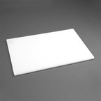 Tabla de cortar Hygiplas de baja densidad blanca