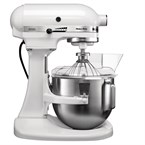 Mezcladora Kitchenaid 5K blanca